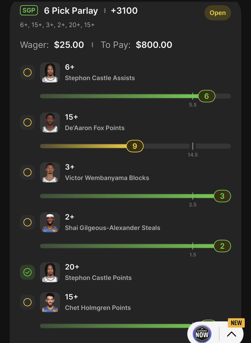 NeonNull10's tweet photo. Everything green except the one man I trusted most 💔
#nba #parlay #bets #shai #wemby #fox #betting #carruso #okc #spurs https://t.co/omxrmhDrCQ