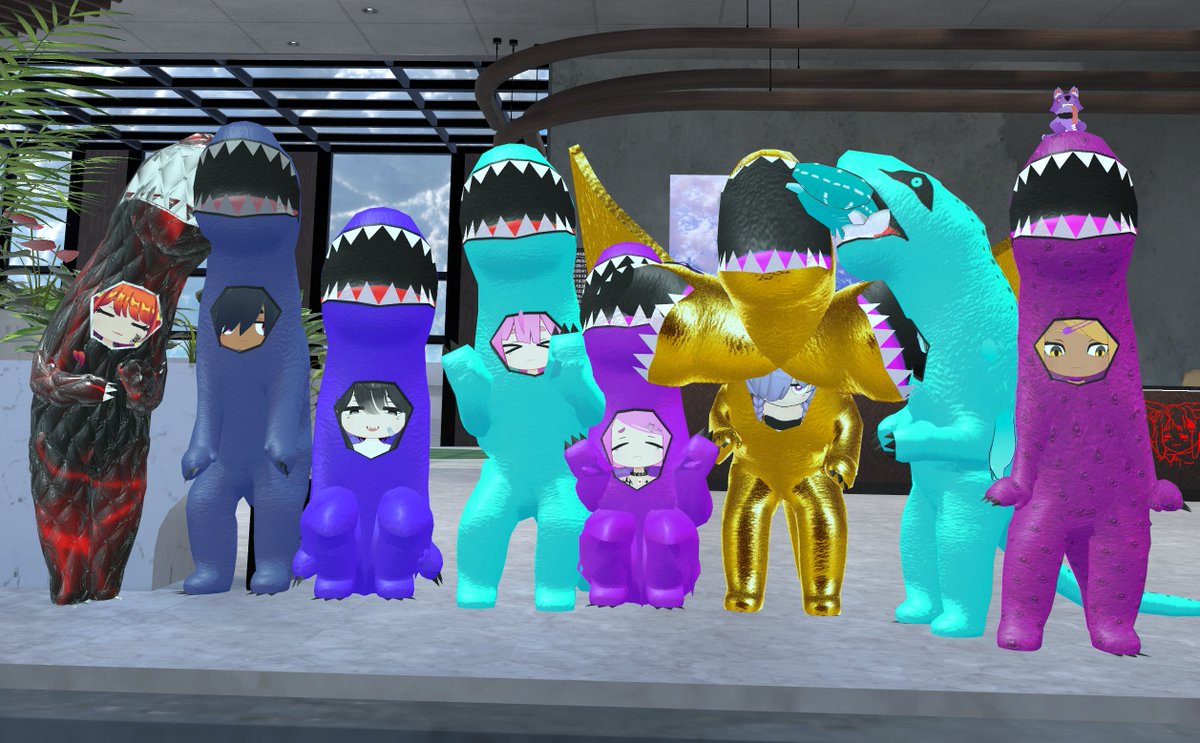 achi_n0n0_ooo's tweet photo. 楽しかったねー！楽しかったよー！
#あやしいみっかい #あやしいそしき #VRChat https://t.co/LIdKDiZYO8