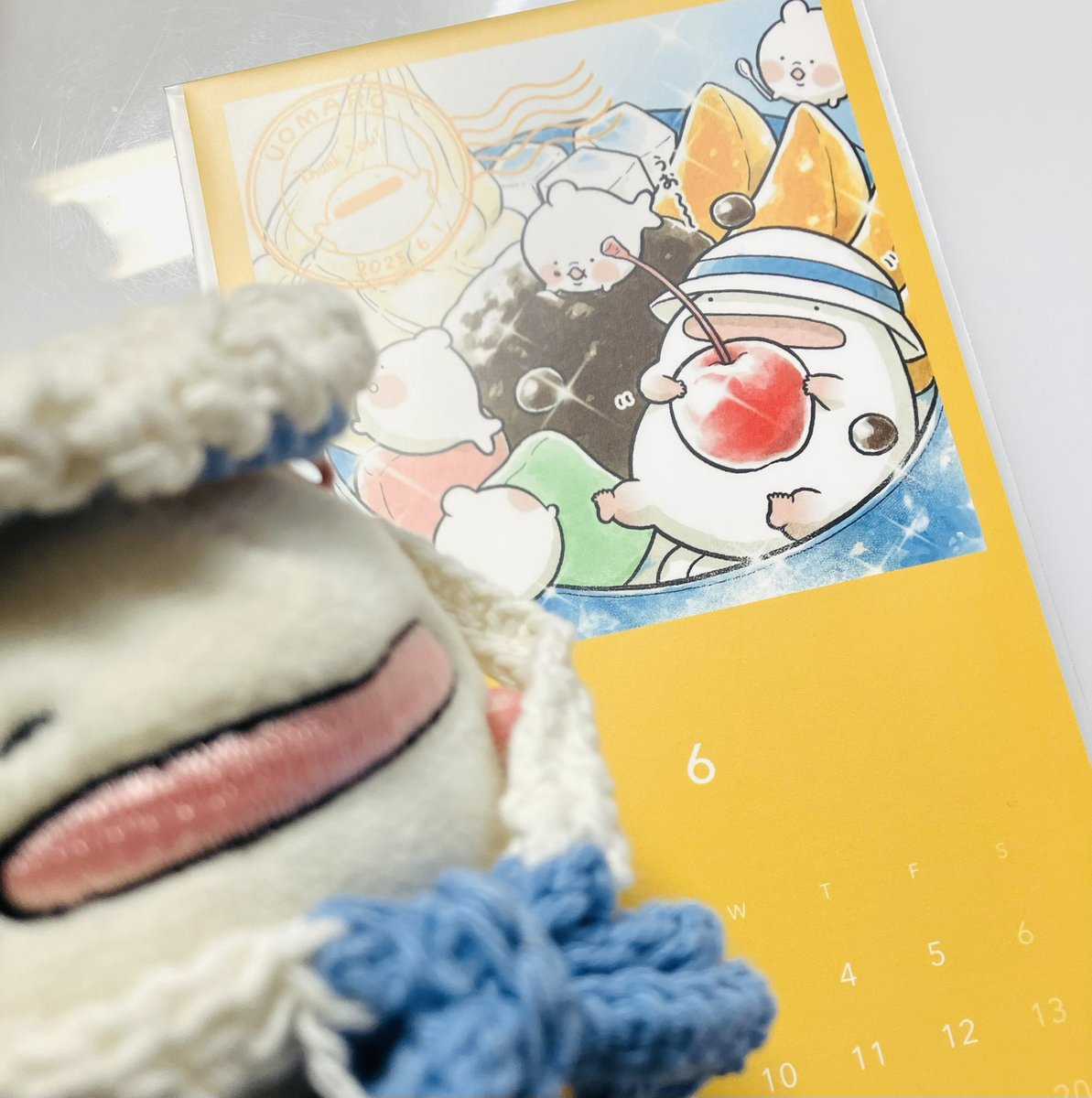 moco_2's tweet photo. こんにちは、モコです☺️

月刊レター6月号のお届けが始まりました✨届きました〜の投稿とっても嬉しいです！

我が家にも…！☀️🍡🍒 https://t.co/DfWF03NHq9