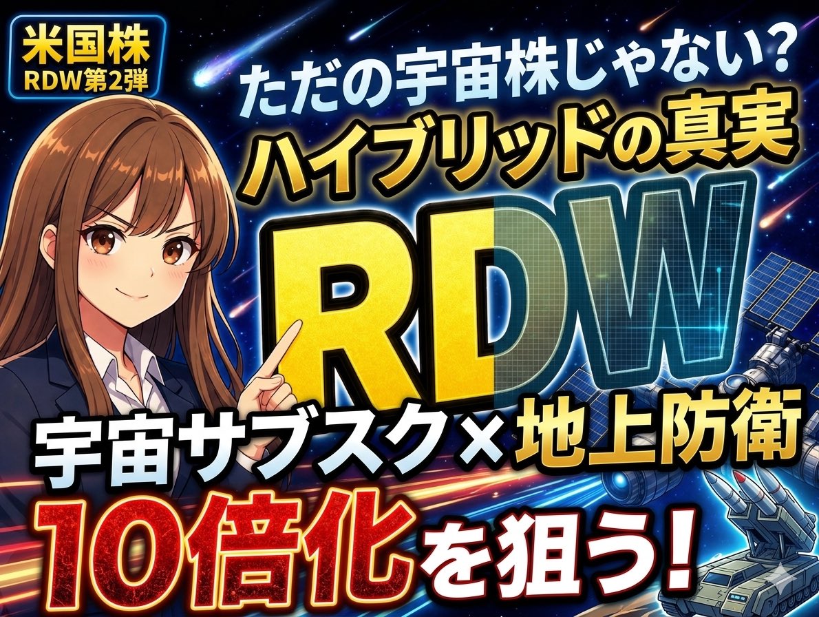 あめり|米国株テンバガー狙い🇺🇸🚀 tweet media