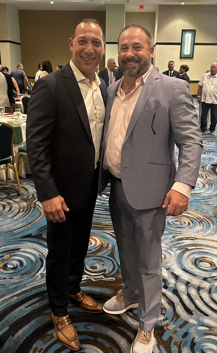 PAcoachP's tweet photo. Great Night in NEPA celebrating the 75th Anniversary of Unico! Awesome to have many of the greats back for this occasion including former NFL stars returning home. Welcome back Rocket &amp; Quadry Ismail, Greg Skrepnak, Bo Orlando, and Philadelphia Eagles Def Coordinator Vic Fangio! https://t.co/wH3odmQPLi