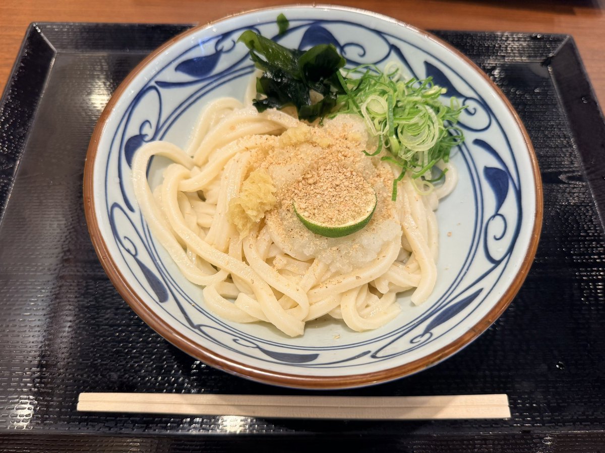 SyuheySns's tweet photo. #丸亀製麺　いただきます！ https://t.co/B1wn2USjgs