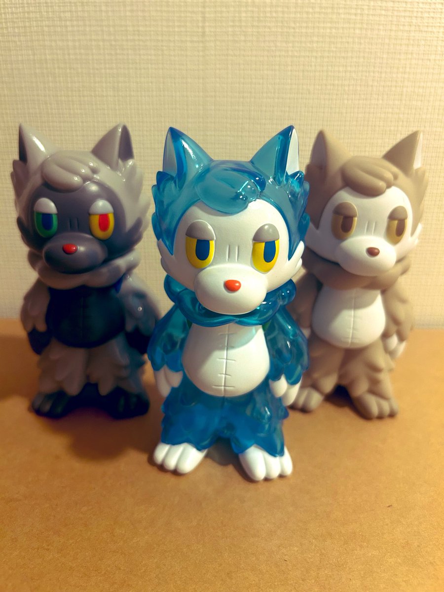 デザフェス戦利品 あらいきりこさんのおおかみくん ゲームカラーブルー