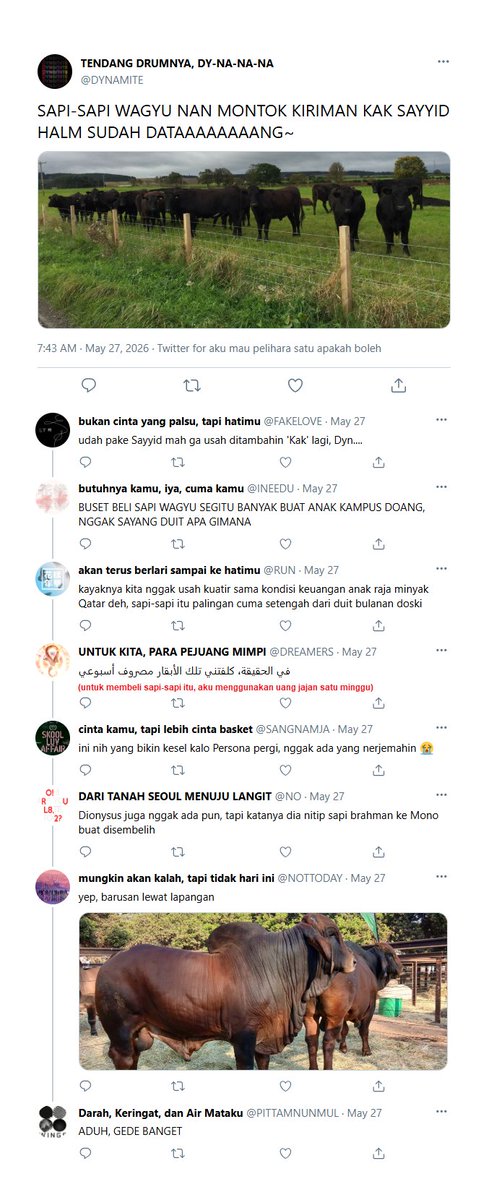 aiukimaru's tweet photo. Selamat merayakan Idul Adha dari Dreamersー https://t.co/L95Oe4dlLS