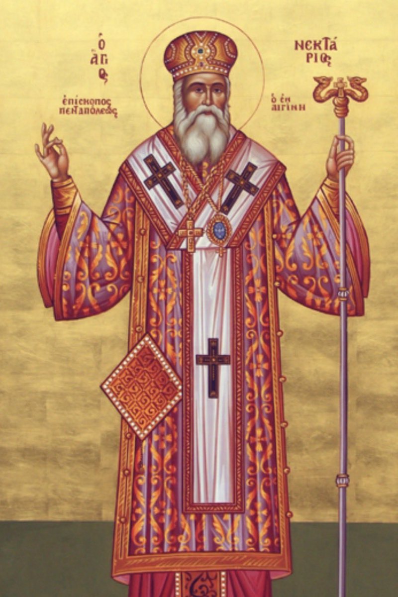 human4christ's tweet photo. “Do not despair if your loved ones do not understand your path. Truth has always been a stranger to the world before it became its light.”

Saint Nektarios of Aegina https://t.co/owAD4PYpqJ