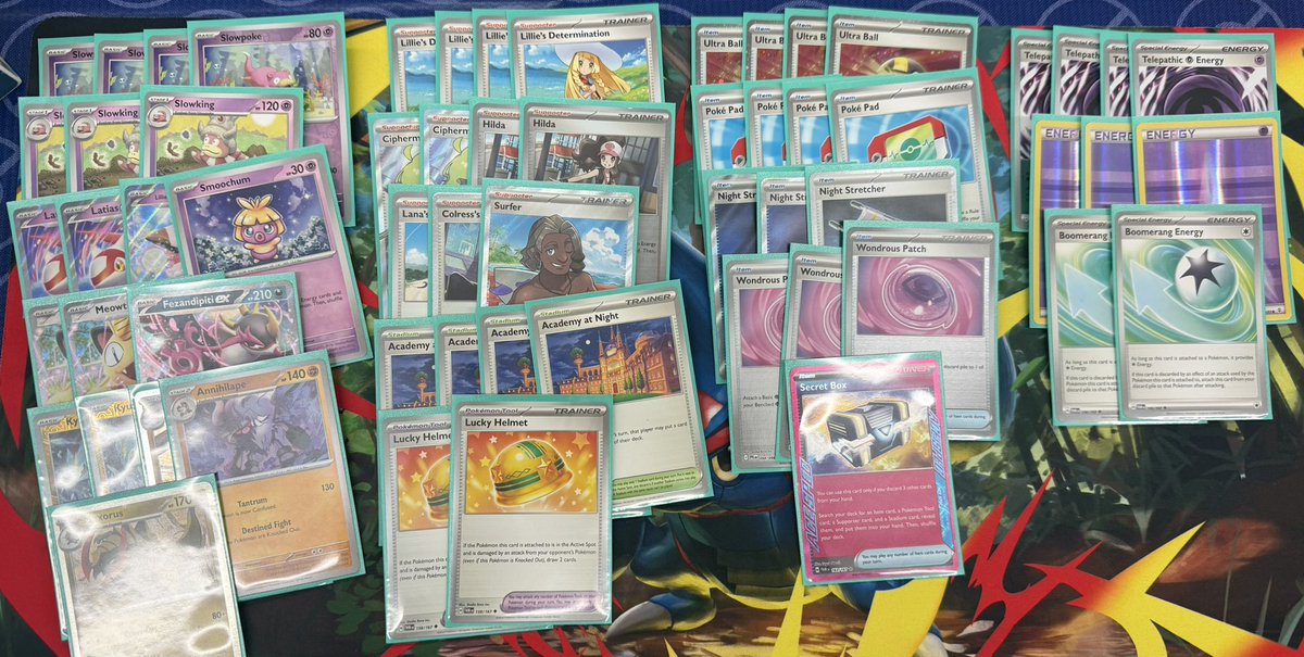 UnfairStamp's tweet photo. 2nd at a challenge with the king, haven’t been playing pokemon lately but the list felt like butter. 

Thanks for the list @sergiotr7 https://t.co/6szBcatdn8