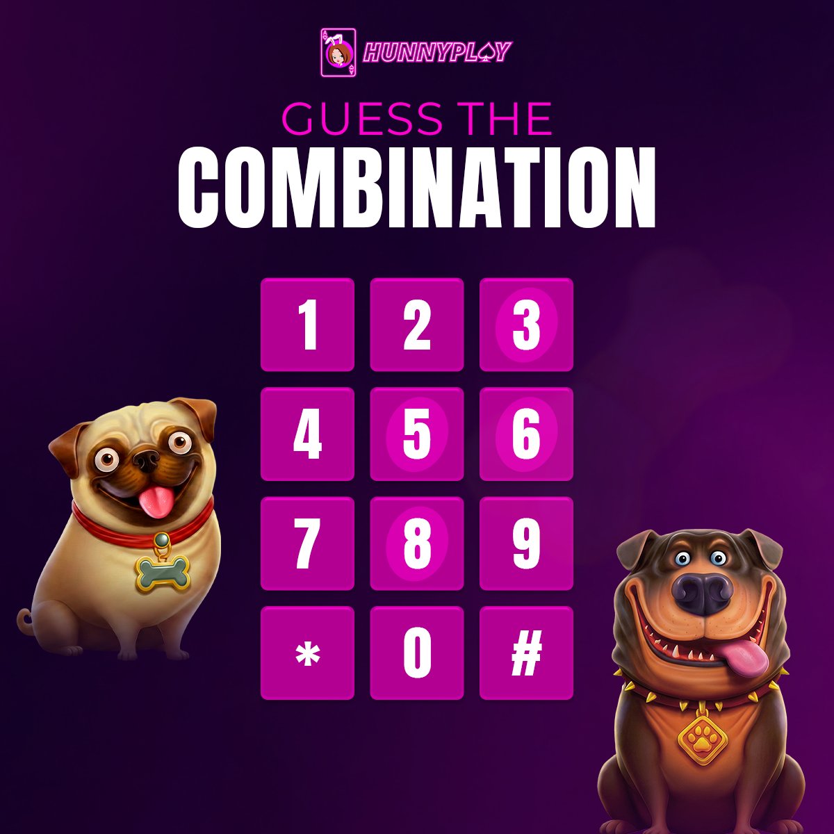 HunnyPlay_'s tweet photo. 💥Drop your guess, challenge your friends, and let the fun begin! 🐶🎮

🎁Total Reward: $60 $USDT - No Deposit 
📢 How to join:
1️⃣Follow + ♥️ + 🔁
2️⃣Tag 1 friend 
3️⃣Comment your answers + Username on HunnyPlay

#HunnyPlay #Minigame https://t.co/eojyQY8thp