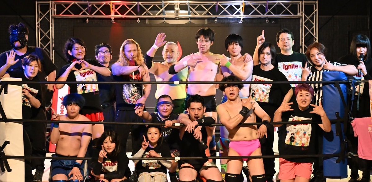 Ignite_aw's tweet photo. 【活動予定】
🔥第9回Ignite大会
2026.6.21(日)開場14:40/開始15:00
レッスル武闘館
https://t.co/uGLxkl6XJH
◉予約不要
◉観戦無料※投げ銭制

💫対戦カード近日発表予定💫

⚠️注意事項⚠️
•紙テープ❌
•動画撮影❌
•試合中の静止画撮影⭕️

🔸ツーショット撮影1,000円
※大会終了後受付
#Ignite https://t.co/bnQi7XNgP5