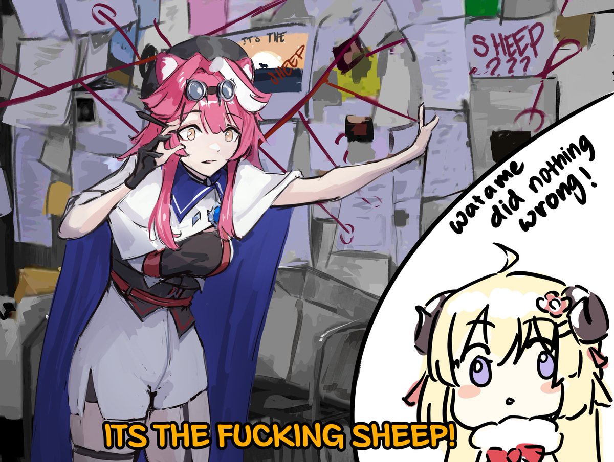 TabsArts's tweet photo. ITS THE SHEEP
#ENReco #RaorArt https://t.co/grkVnFF6jm