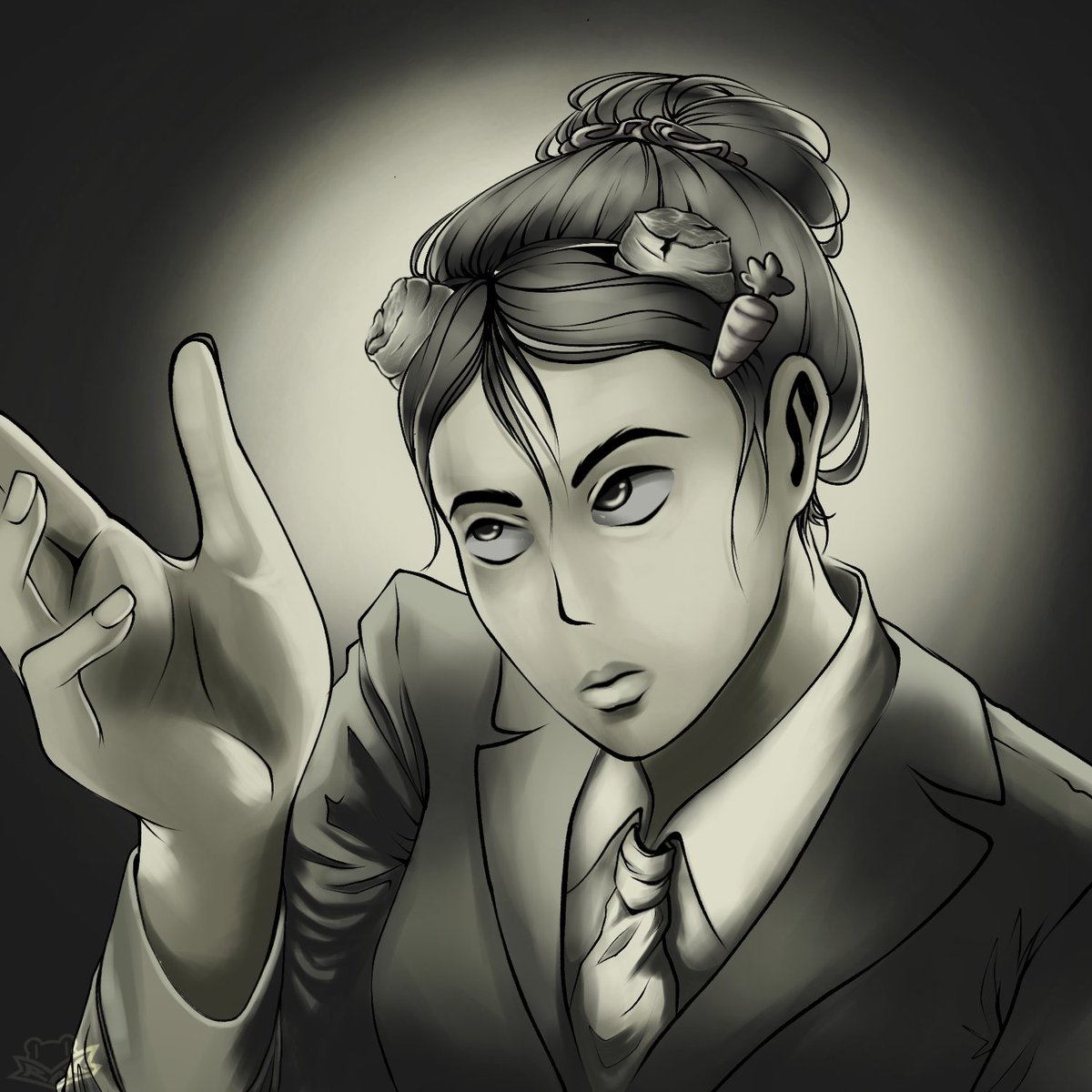 r4nfango's tweet photo. Chromakopia, but it's the generalissima. 
I think it's one of my best works so far lol

#qsmp2 #qsmpfanart #Tinakitten https://t.co/lHpqqDzqoH