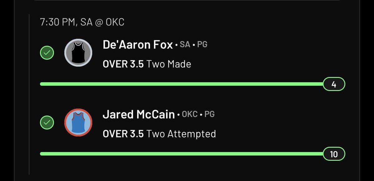 NoLspicks's tweet photo. NBA Prop List 🔥

Champagnie 7.5 FGA “O” ✅
Chet 11.5 FGA “U”✅
Keldon 2.5 3PTA “O”✅
Cason 3.5 3PTA “O” 🪝

11-2 On Free Prop This Conference Finals 💰🔥

Get All My Props &amp; Fav Slips ⬇️

https://t.co/AhwHnZv4NZ https://t.co/3dNvzol7pl
