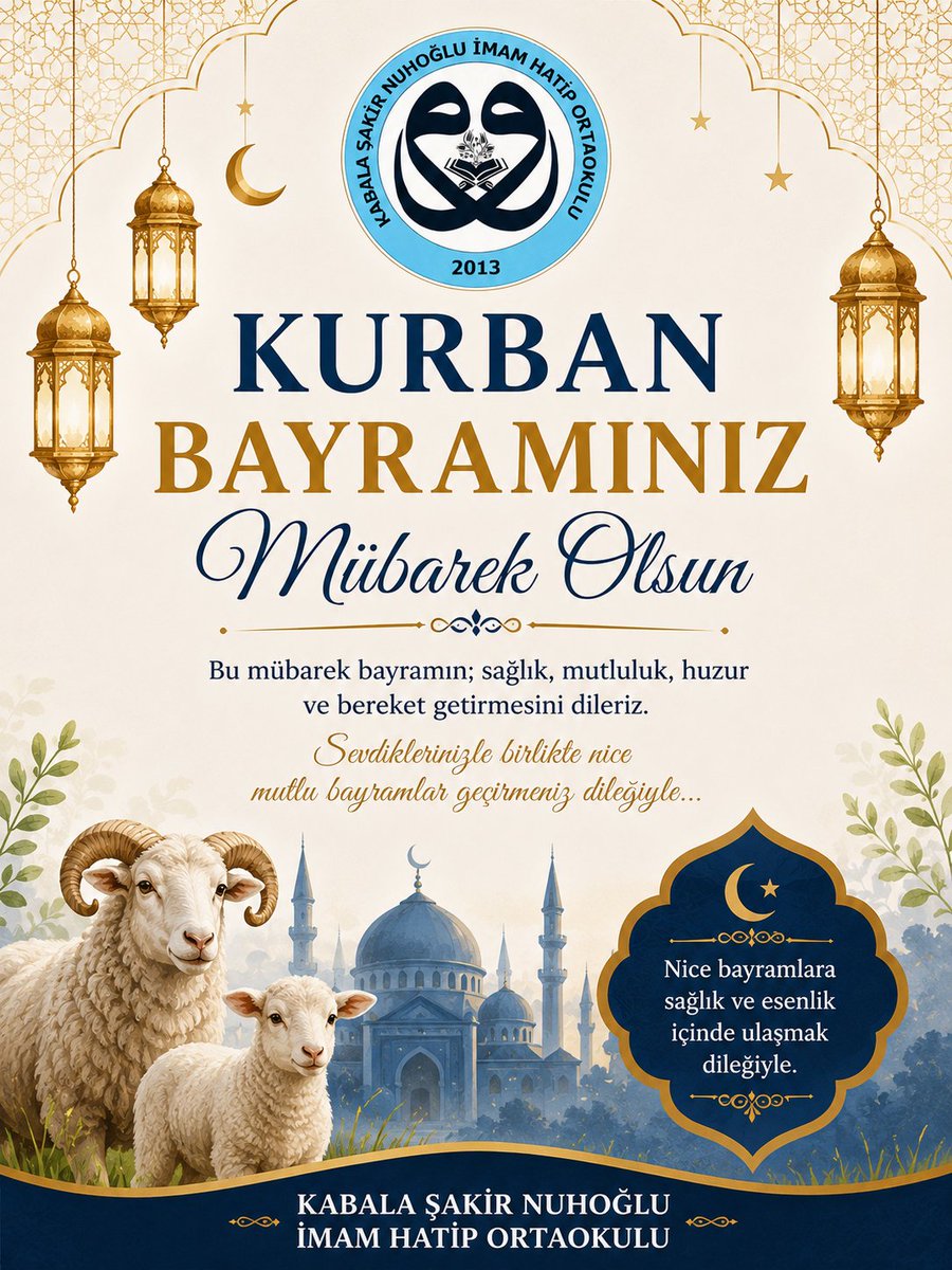 SakirNuhogluIHO's tweet photo. Kurban Bayramımız mübarek olsun 🌙✨
@ali_eyyupkoca 
@SuleymnAKIN 
@mehmeteminduya1 
@eyyup_deger https://t.co/D1wYDSJ2ka