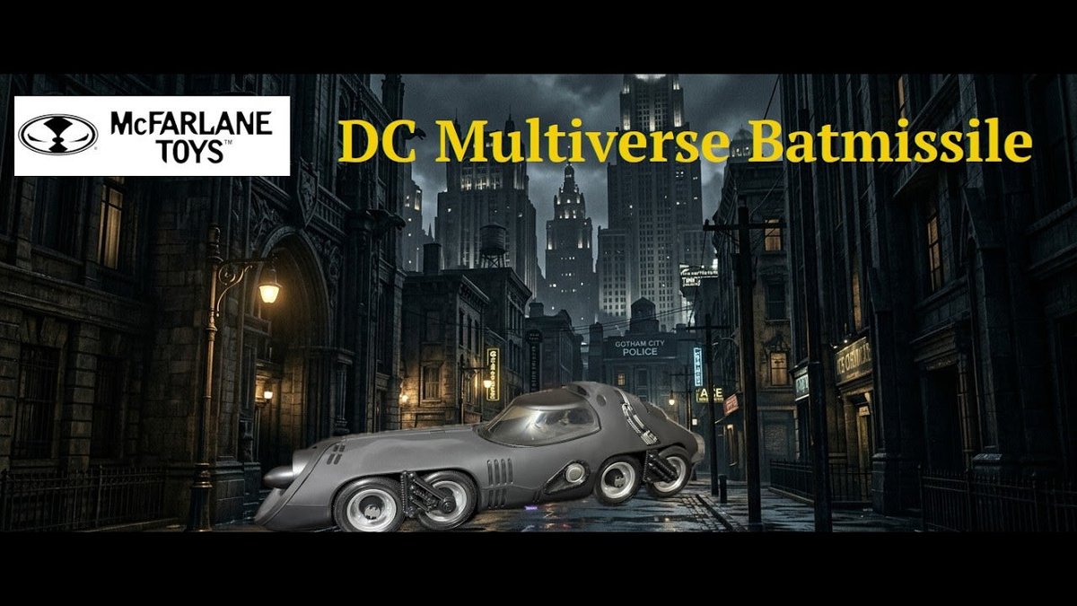 CoolToyReview's tweet photo. After nearly 35 years the Batmissile makes a return to toy form in a much larger scale. Check out this new version of a classic vehicle from Batman Returns in the McFarlane line: https://t.co/vPqSbWLaFL #batmanreturns #batman https://t.co/Z1hKV4jUgm
