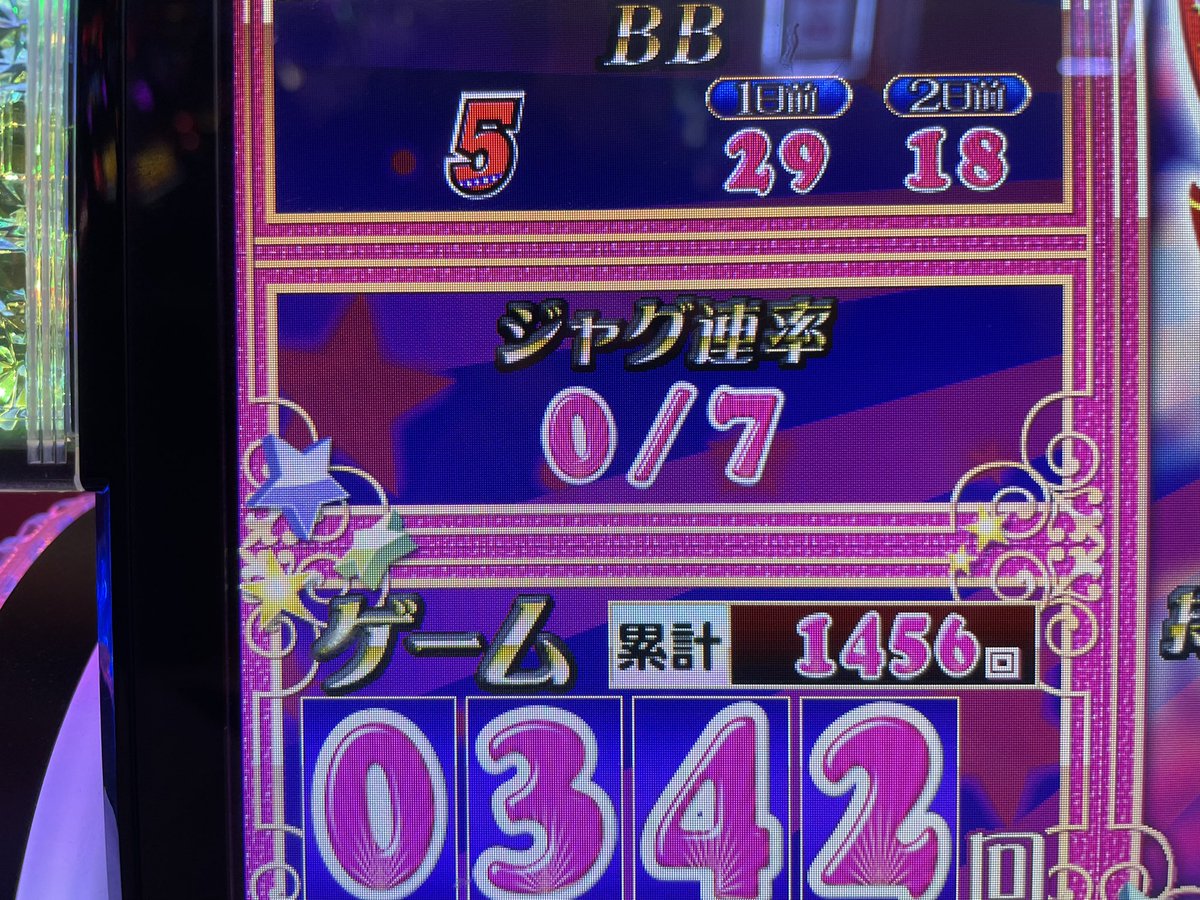 ジャグ連するまで意地でもヤメない💪