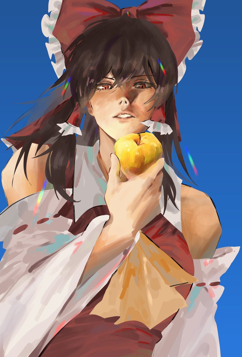 056k909's tweet photo. #東方Projectㅤㅤㅤㅤ 
#レイマリ https://t.co/G6PXL4u0H9