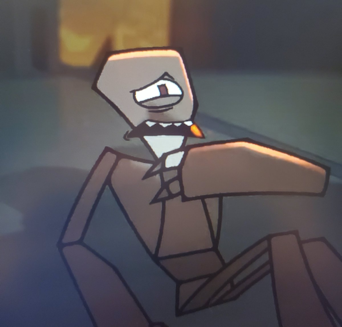 Kaidwerd34's tweet photo. @RubberNinja god, every animator has felt the pain of missing one detail when you finish everything else. Don't worry though, I only noticed this on the 4th watch. (I had to go frame by frame, I was studying the movement) #gameoverse https://t.co/eiiC0Wjxcz