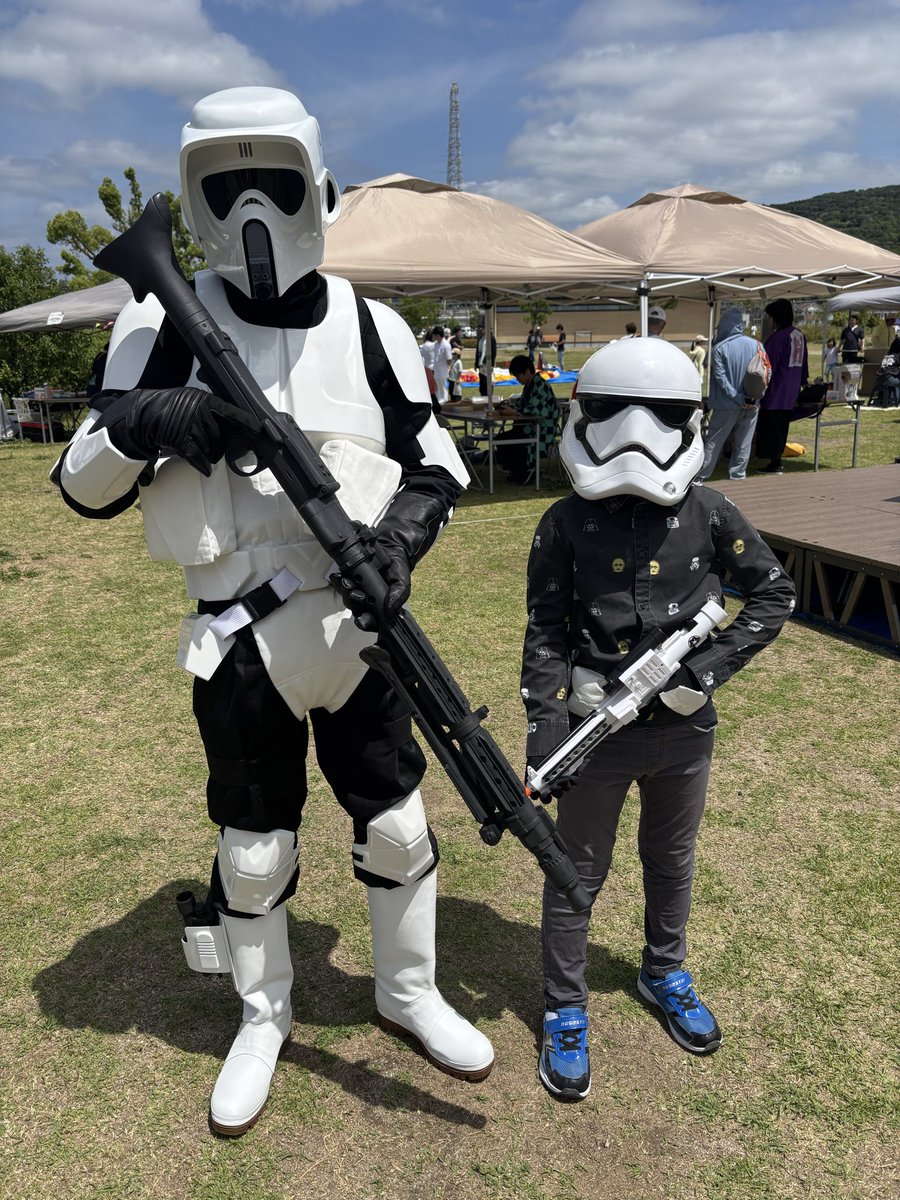 KidsTrooper's tweet photo. あにまるしぇの思い出♡
マーシーさん(@mjbad8150 )の
新コスチュームの初出撃！ https://t.co/6TmKMMoRwe