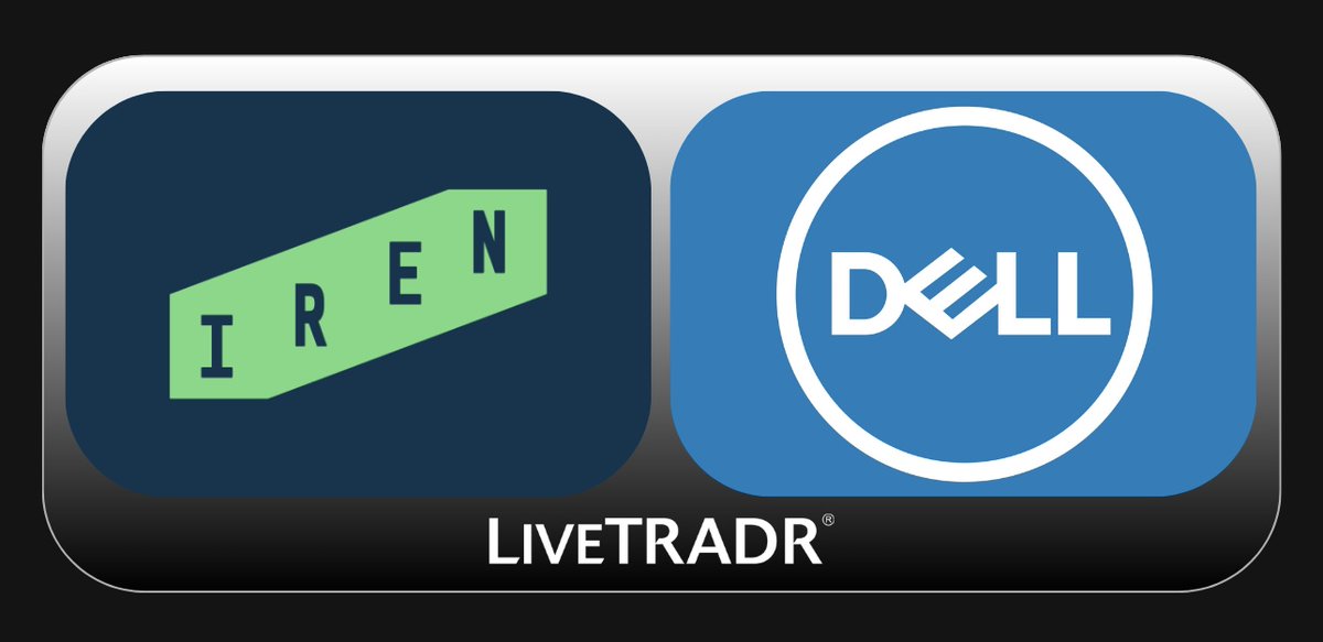 LiveTradr's tweet photo. $IREN is moving deeper into AI cloud infrastructure

The company signed a $1.6B agreement with $DELL for air-cooled Blackwell systems across its Texas data centers

Those systems are tied to IREN’s 5-year, $3.4B AI cloud contract and could help take annualized run-rate revenue to $4.4B

This is no longer just a data center story

It is becoming an AI infrastructure scale-up