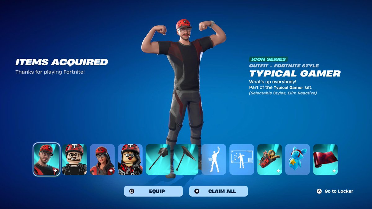FretzyFretz's tweet photo. IT’S THE GUY FROM FORTNITE! 
No one deserves it more than you brotha. Proud of you and so happy to be apart of this community that has changed my life! Thank you for the code! @TypicalGamer https://t.co/kONVqPWsJq