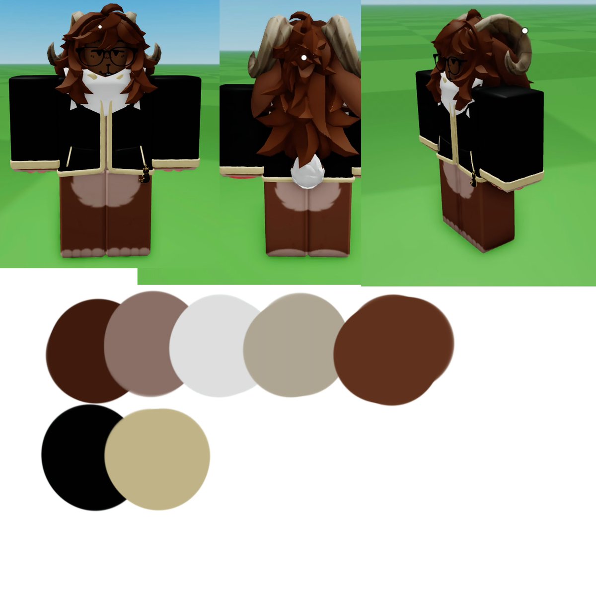 _Sl33pySeb_'s tweet photo. I don’t have a full direct reference sheet but meet my new male fursona
INFO:
Species: ram/rabbit
Gender: male(he/him)
Based off of: my online and irl personality
Information: he is kind and cares for everyone, shy , clingy, but not afraid to stand up to others,brutally honest https://t.co/ijtvzfu9af