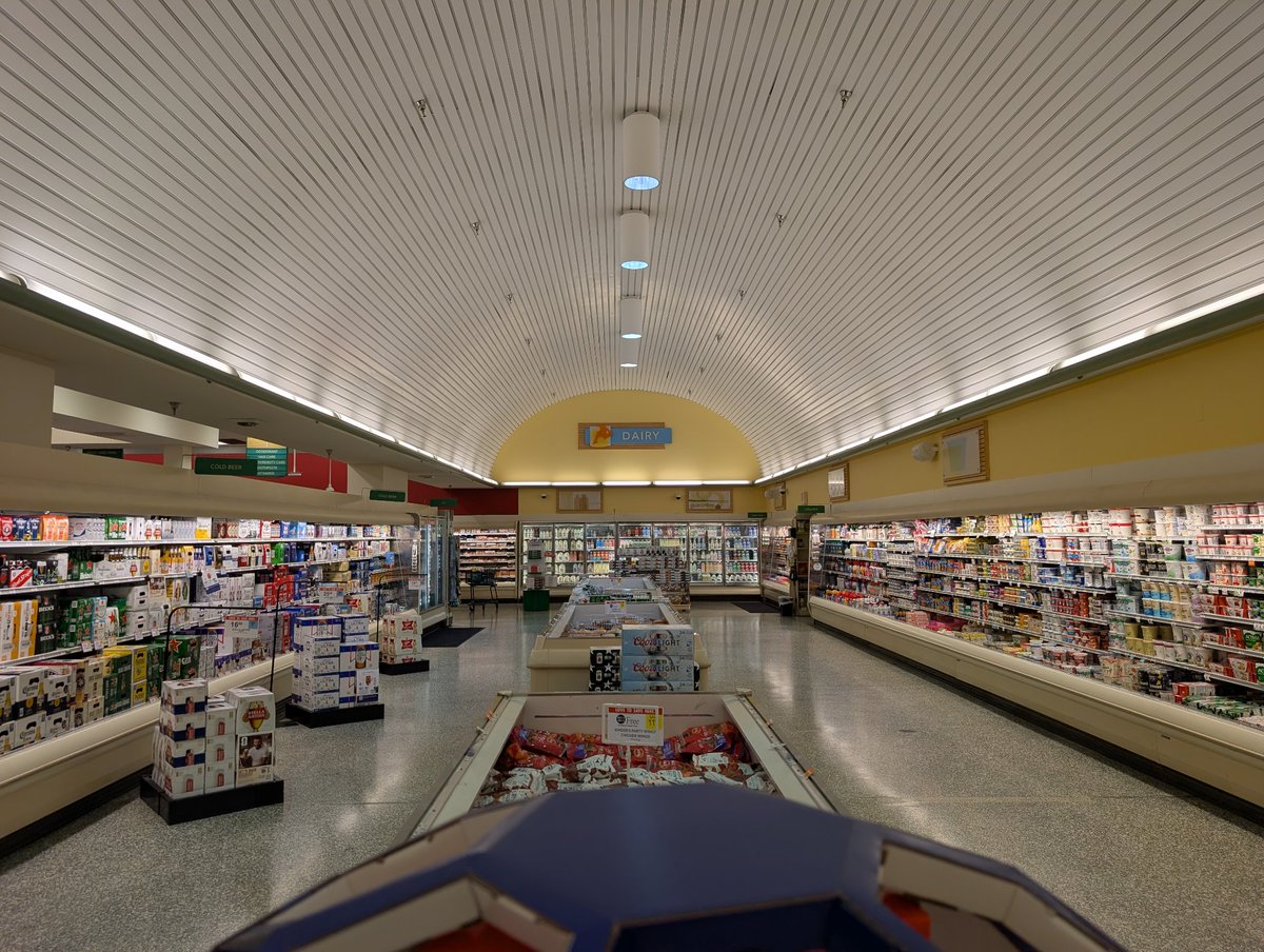 someothernate's tweet photo. Sharing this photo I got of a very 90s grocery store earlier today to the timeline https://t.co/9EgRq5FYuD