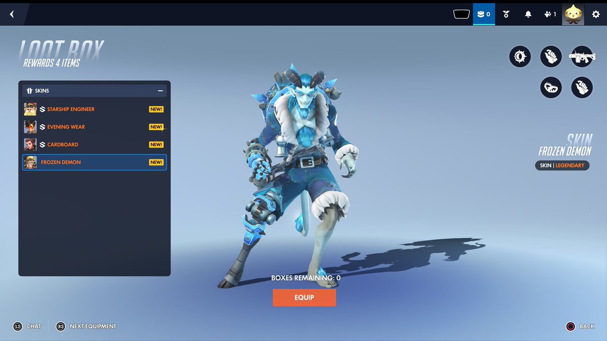 OtterNoises's tweet photo. @halalpapi Actual worst. I mean the Junkrat skin is OK but come on. There are so many better skins available. I got shafted. https://t.co/Dsl71db6It