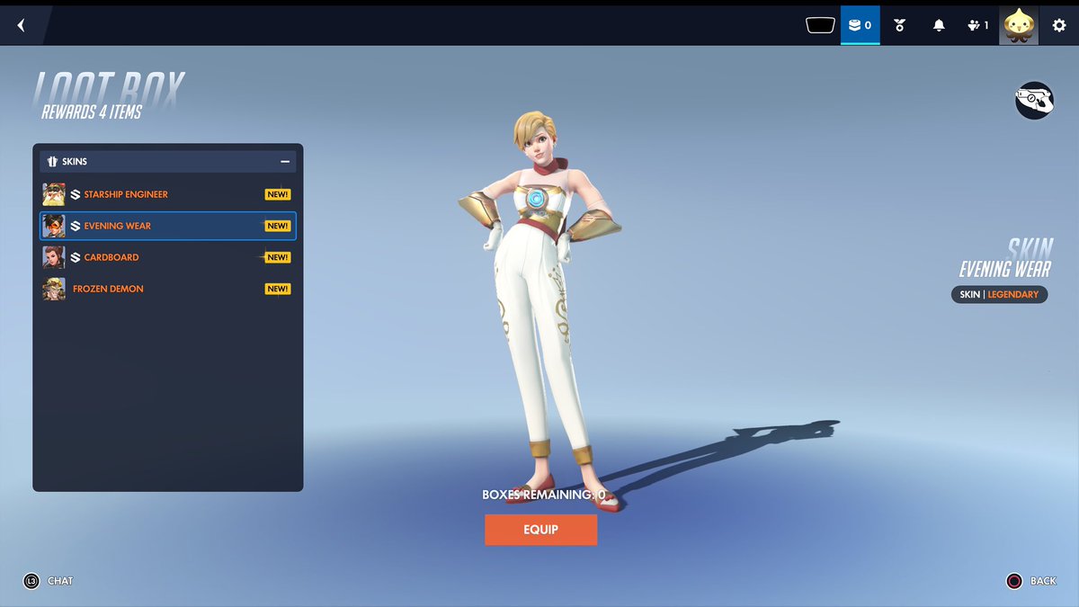 OtterNoises's tweet photo. @halalpapi Actual worst. I mean the Junkrat skin is OK but come on. There are so many better skins available. I got shafted. https://t.co/Dsl71db6It