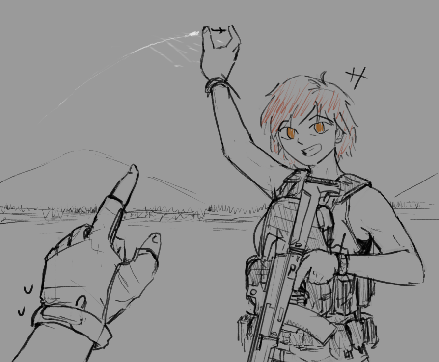 Frost84231's tweet photo. Chloe trying to get a funny picture with a plane https://t.co/7G4mOLIut0