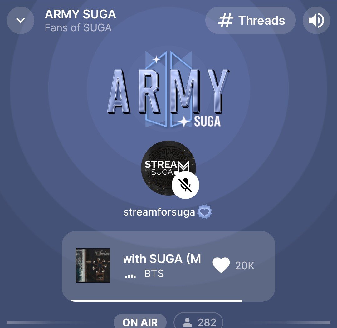 Stream For Suga tweet media