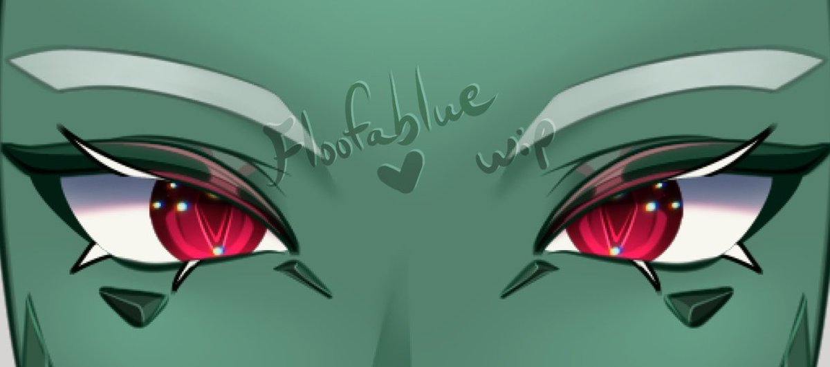 Floofablue's tweet photo. Drew some vtuber eyes today 🩷

Still need to push it further and make possible corrections but I am happy with what I got done in such little time :3 https://t.co/jTYweTJoSd
