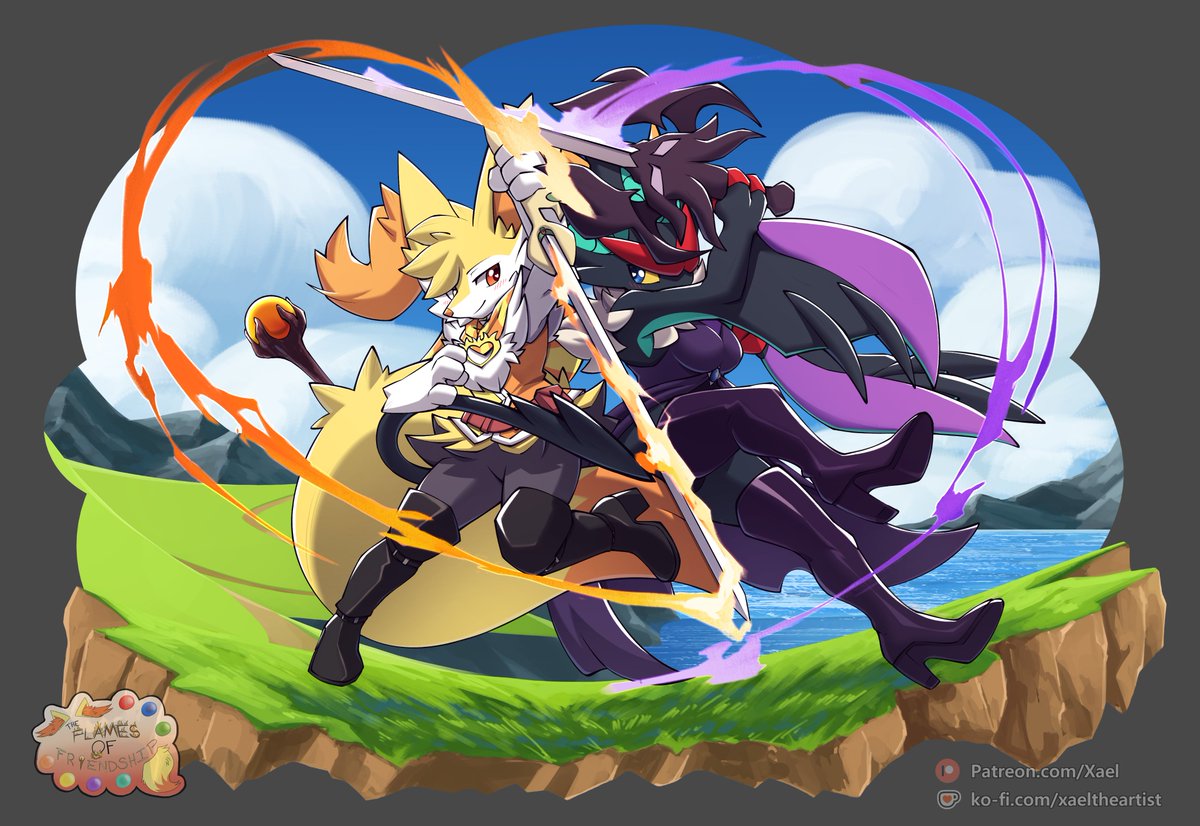 XaelTheArtist's tweet photo. Two fighters who aren't afraid to share their love

Thank you AaronAkio! https://t.co/nfOo7zTS98