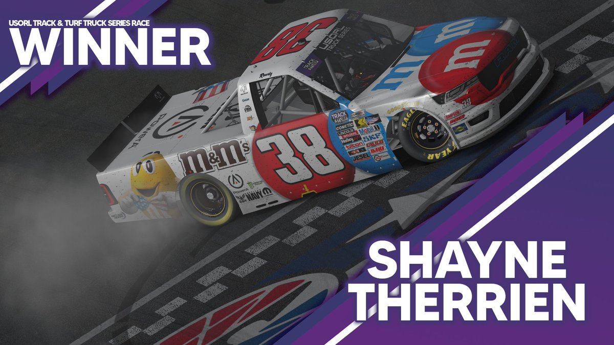 USORL_iRacing's tweet photo. SHAYNE THERRIEN WINS BY 0.015 SECONDS IN A 4 WIDE FINISH AT CHARLOTTE! https://t.co/xYFKZpoh4Z