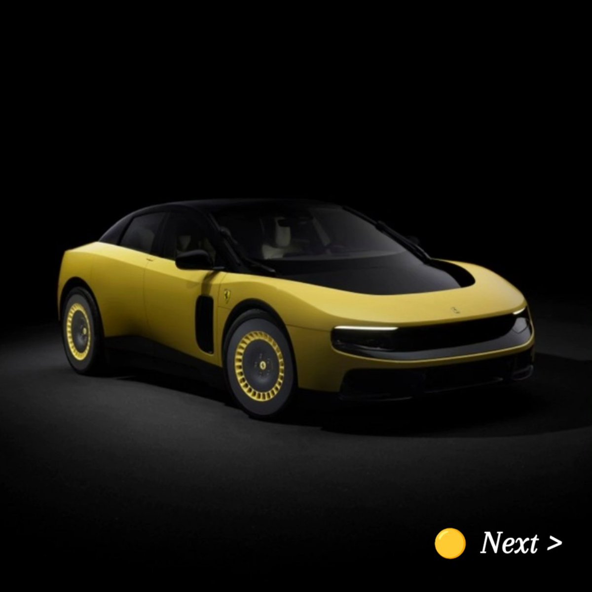 tazatrust's tweet photo. Ferrari Luce EV Official Colours

1.Light Blue

2.Rosso Corsa Red

3.Giallo Yellow

These three colors have just been spotted on the official website. https://t.co/2Ma82zvcVC