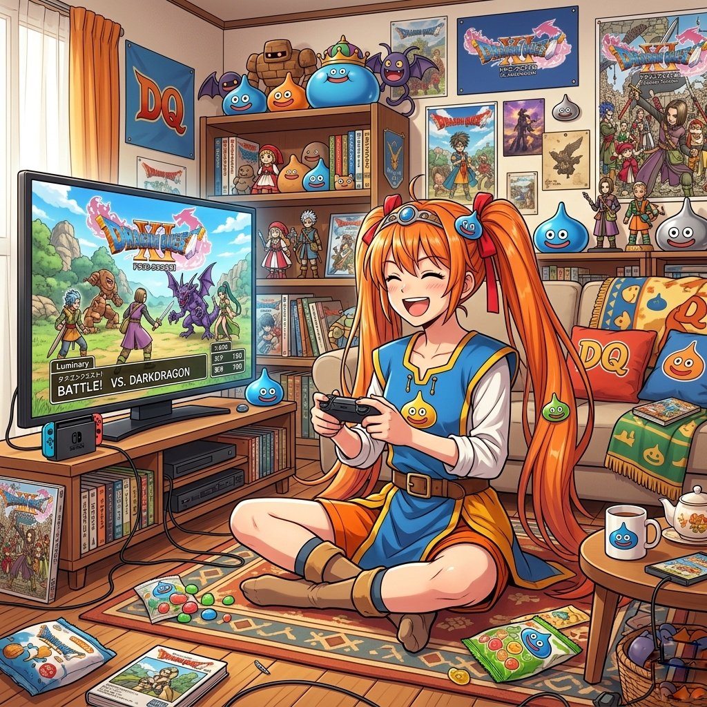 orangeberrypi's tweet photo. 🍊ドラクエベリたん

ベリたん「あはは！、何回やってもすぐ死ぬ〜〜」

ルピナ「ルールおぼえてからやりなよ」

#ドラゴンクエストの日
#ドラクエ #AIイラスト https://t.co/aB9jw1lkL6
