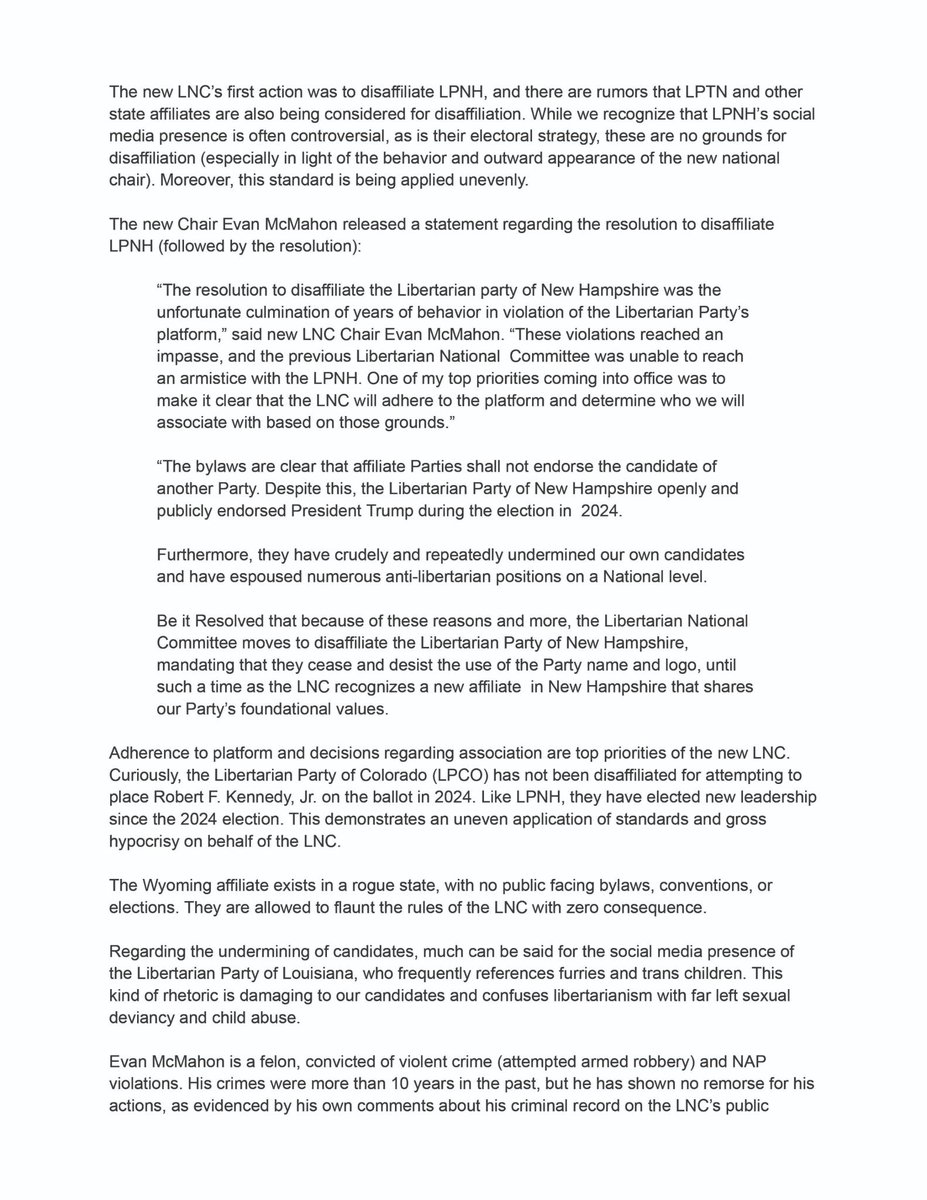 Libertarian Party NH 🦔 tweet media