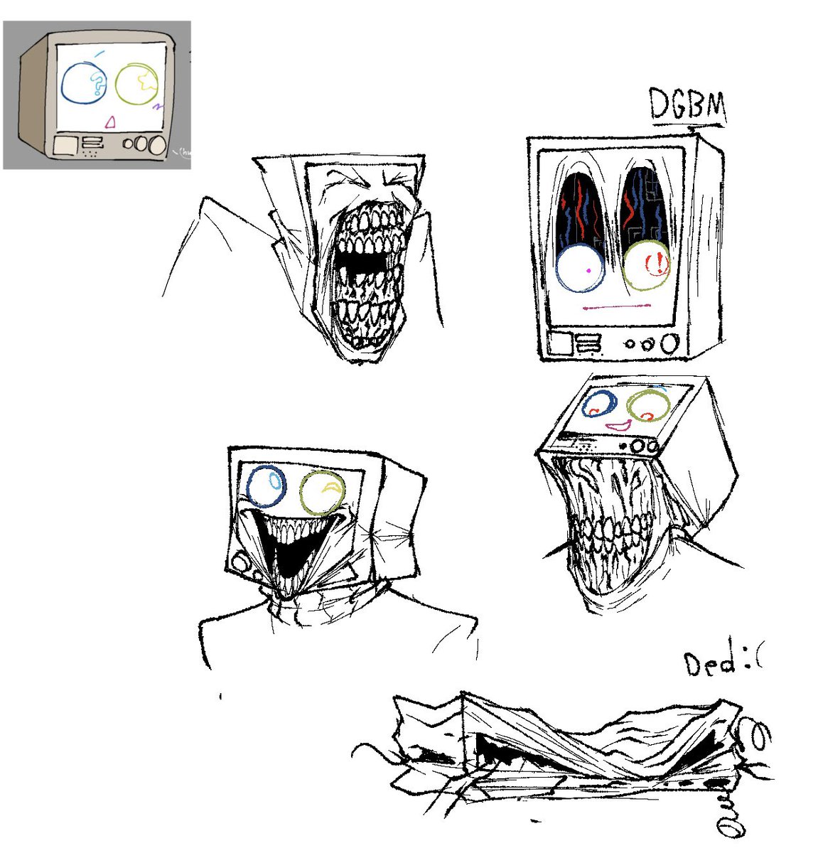 DGBM85's tweet photo. Yehhhh… @ABSTRACTYPaint sketches #ocfanart https://t.co/N9qeHEVMsr