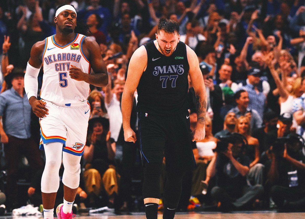 MavsMuse's tweet photo. The Thunder haven’t lost game 5 of a 2-2 series since… https://t.co/T65CdeNl2l