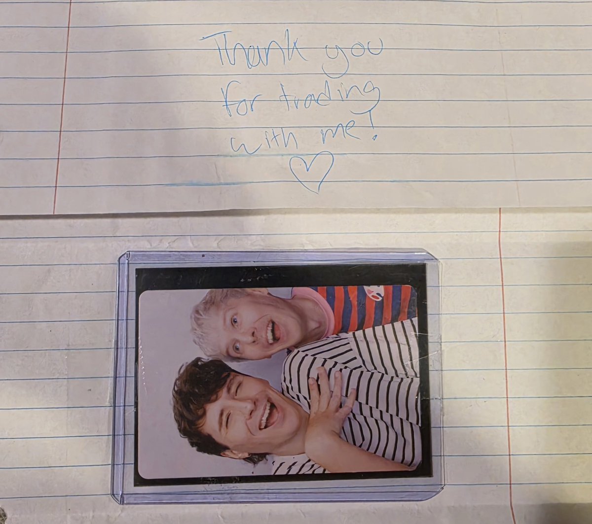forest_dnp's tweet photo. thank you so much to @warnadud3 for trading with me!!! https://t.co/0AjyXrPTcK