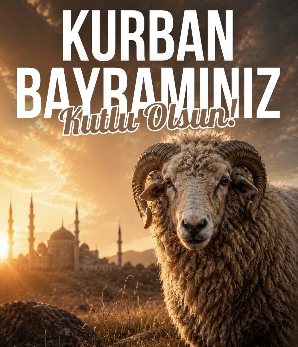 KSurekli's tweet photo. Paylaşmanın, sevginin ve dayanışmanın en güzel şekilde yaşandığı bu mübarek bayramda, sağlık, huzur ve bereket sizlerle olsun.  
Kesilen kurbanlar ve dualarımız makbul olsun. Bu bayram tüm İslam âlemine birlik ve güzellik getirsin.
#KurbanBayramıMübarekOlsun https://t.co/L6pcCvGNXg