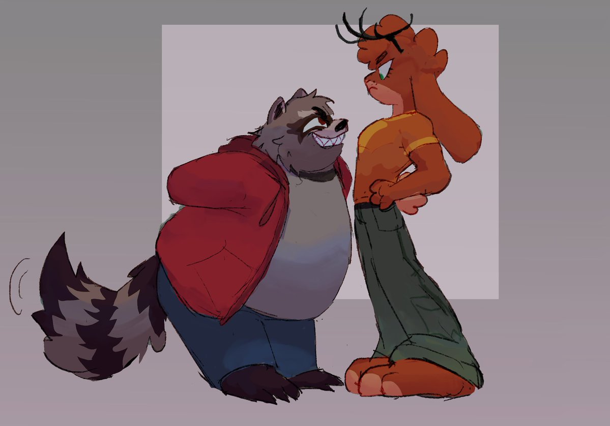 EmoFicus's tweet photo. #kymanweek2026 #kymanweek day 2: favorite au/alter ego
I wanted to be self indulgent and draw my own furry au designs :) https://t.co/MUGGbTkhYy