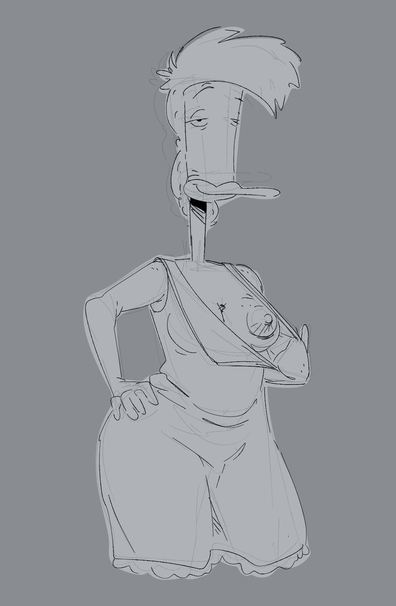 Gojr86's tweet photo. Art trade with @gassipons featuring THE BEST duck billed Auntie, Bernice.

Plus a extra little doodle for good measure. https://t.co/otigID62Iy