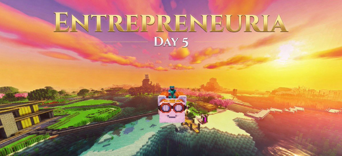 PreneStreams's tweet photo. ENTREPRENEURIA - DAY 5

The grind is alive and growing 🌅

Come build with us!

https://t.co/TTa3SaBUHx https://t.co/iNZJuX6bTo