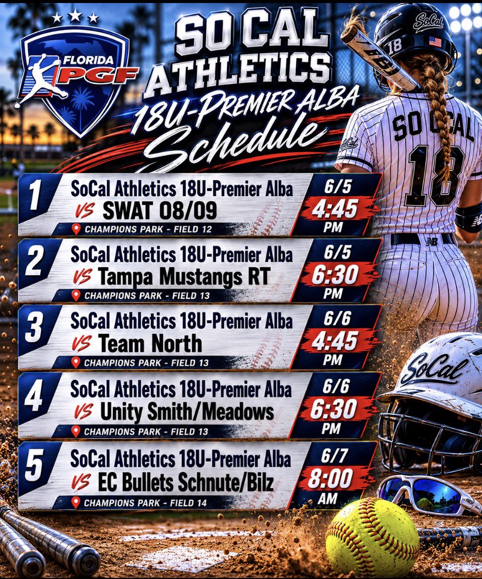 SO CAL 18U-Premier-Alba tweet media