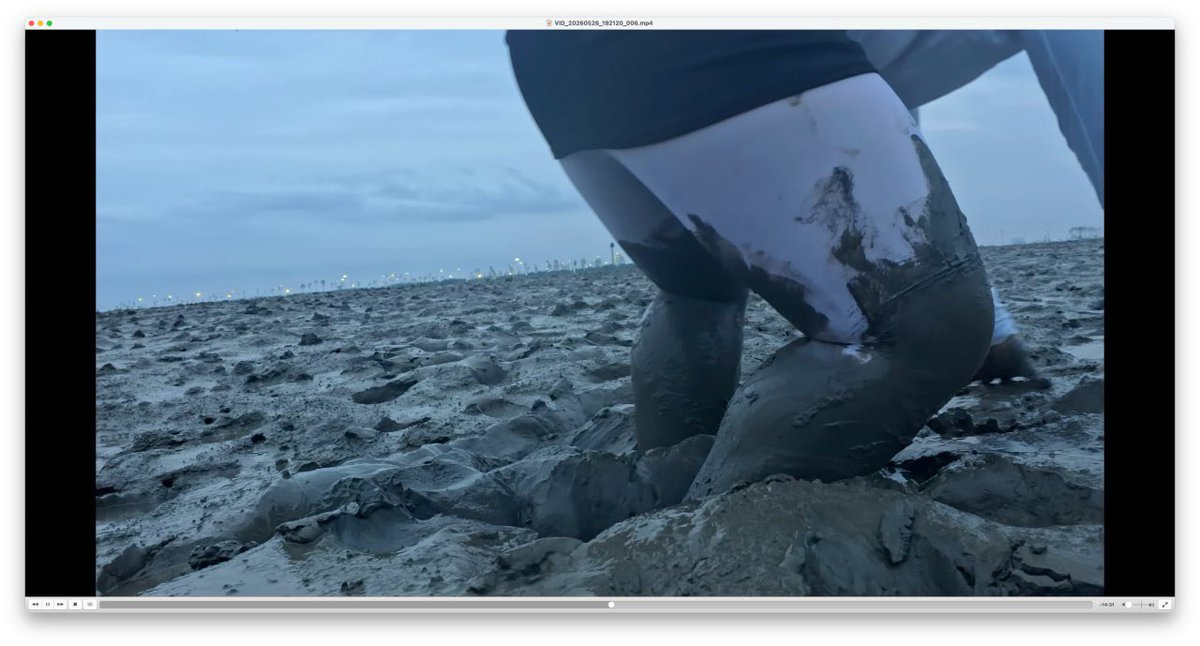 ColorWam's tweet photo. Sea mud https://t.co/hNtZOyuvRm