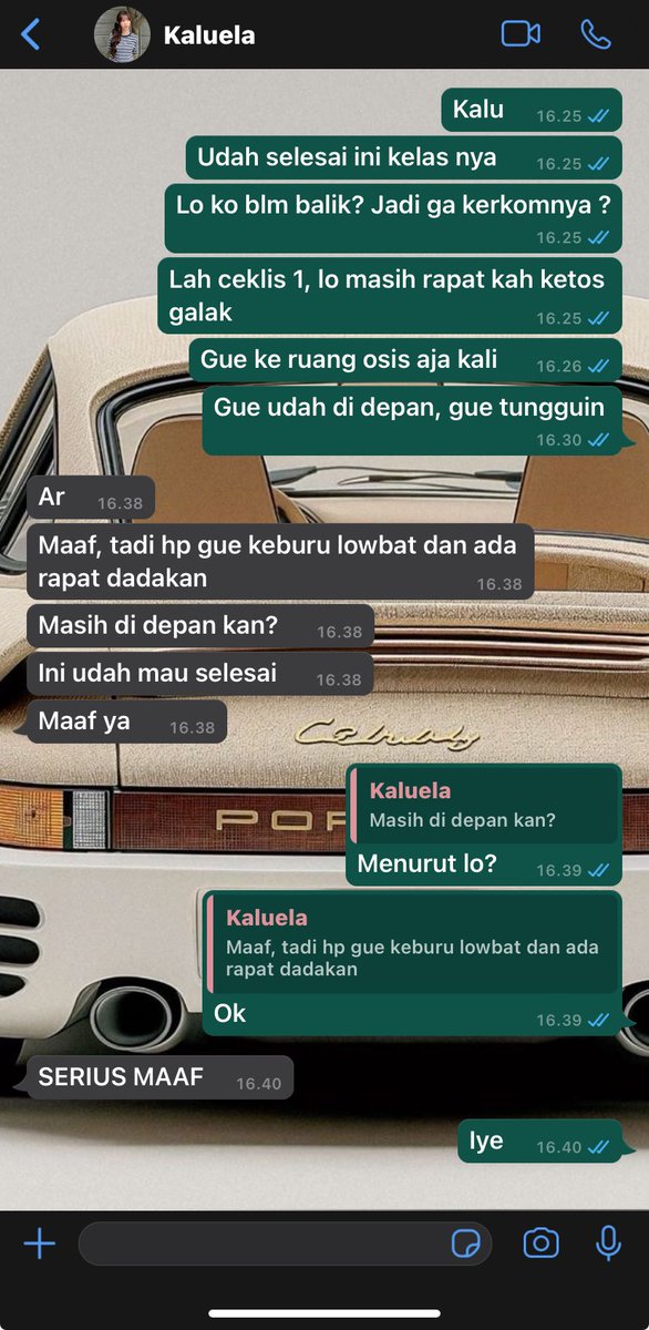 001ncaurwj's tweet photo. 050 maaf nunggu lama https://t.co/A7fI6fb6hX