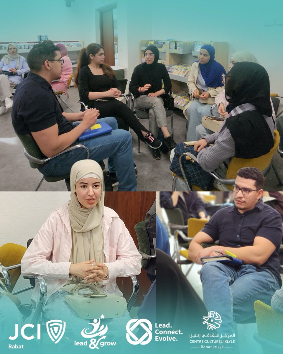 JCI_RABAT_'s tweet photo. Mieux se connaître pour mieux diriger 🧠✨

Retour en images sur notre atelier « Gestion du Stress au Quotidien : Self-Leadership ».
Une session enrichissante autour du self-leadership, du partage et d’outils pratiques pour mieux gérer le stress au quotidien 🤝🏛️

#JCIRabat https://t.co/rtB4hDdEpt