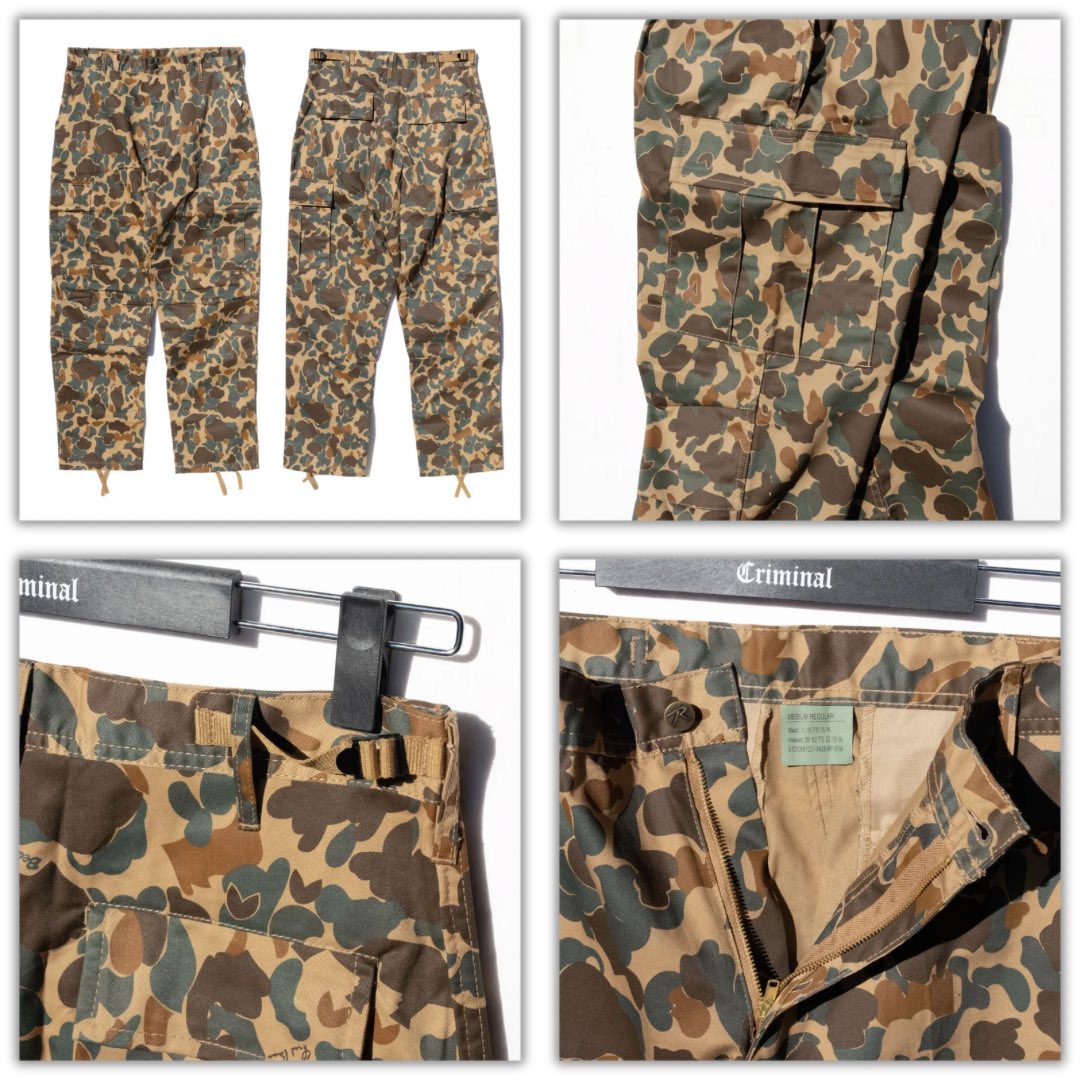 QR_1989's tweet photo. 🔥CRIMINAL SELECT🔥
⬇️WEB STORE⬇️
https://t.co/vBmhmN3BeM
☀️RESTOCKED☀️
US老舗ミリタリーブランド【ROTHCO】より直輸入😎BEAR ARCHERYとのコラボパンツが再入荷👍

【ROTHCO×Bear Archery Cargo Pants】
SIZE / M - 2XL
PRICE / 11,880 YEN

#rothco #beararchery #cargopants #クリミナル https://t.co/cr6hjlN1Is