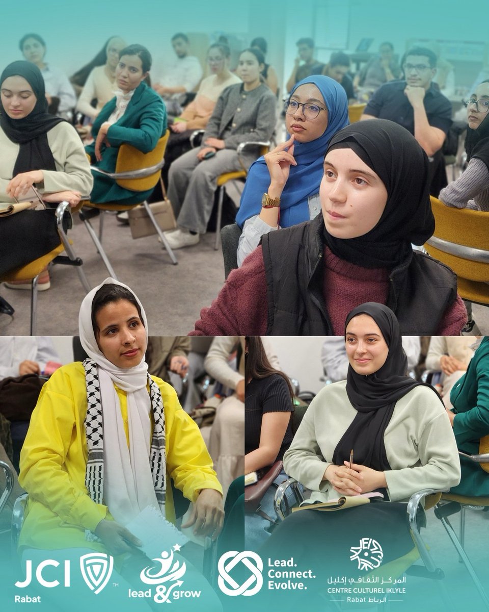 JCI_RABAT_'s tweet photo. Mieux se connaître pour mieux diriger 🧠✨

Retour en images sur notre atelier « Gestion du Stress au Quotidien : Self-Leadership ».
Une session enrichissante autour du self-leadership, du partage et d’outils pratiques pour mieux gérer le stress au quotidien 🤝🏛️

#JCIRabat https://t.co/rtB4hDdEpt