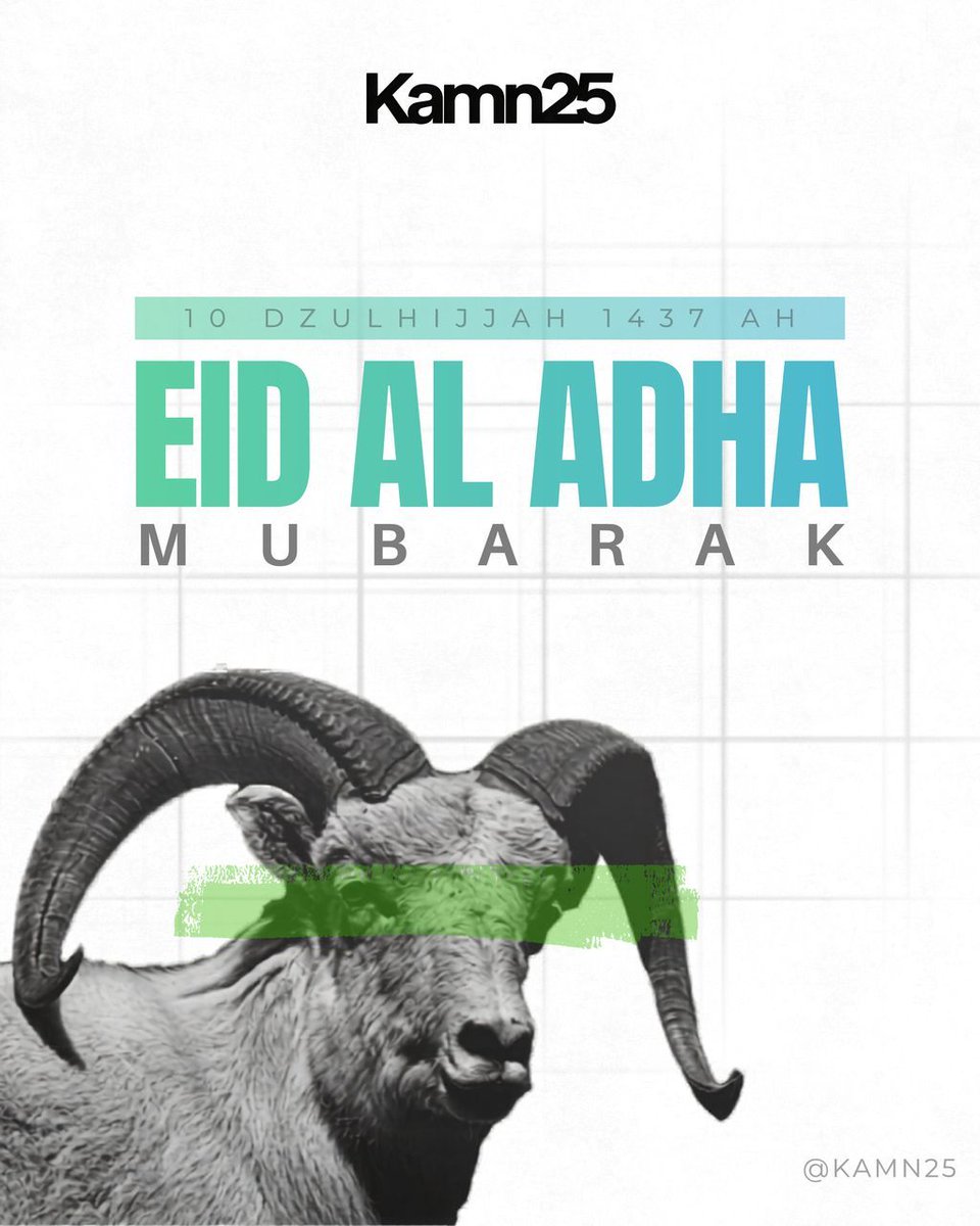 25kamn's tweet photo. عید الاضحی مبارک 🌙

Kamn25 ki taraf se, aap sab ko aur aapke ghar walo ko Eid ul Azha Mubarak.

Yeh waqt hai qurbani ka, milne julne ka, aur ek doosre ke kaam aane ka.

Karachi mein Eid ke din bhi koi na koi kisi ke kaam aata hai, wahi toh Kamn25 ka https://t.co/KfGixYCSNH