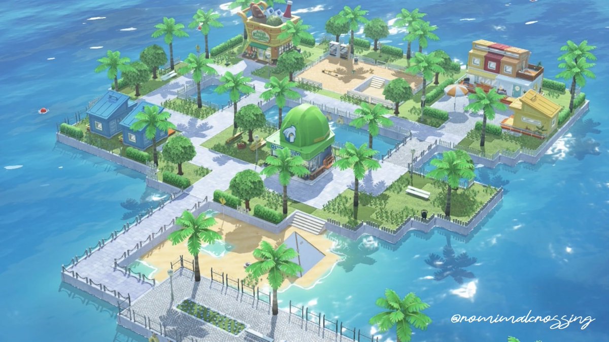 romimalcrossing's tweet photo. トロピカルなエリア🍋🐬🏝️

#トモコレ #tomodachilife
#トモダチコレクション https://t.co/bm7vbtwN6Y